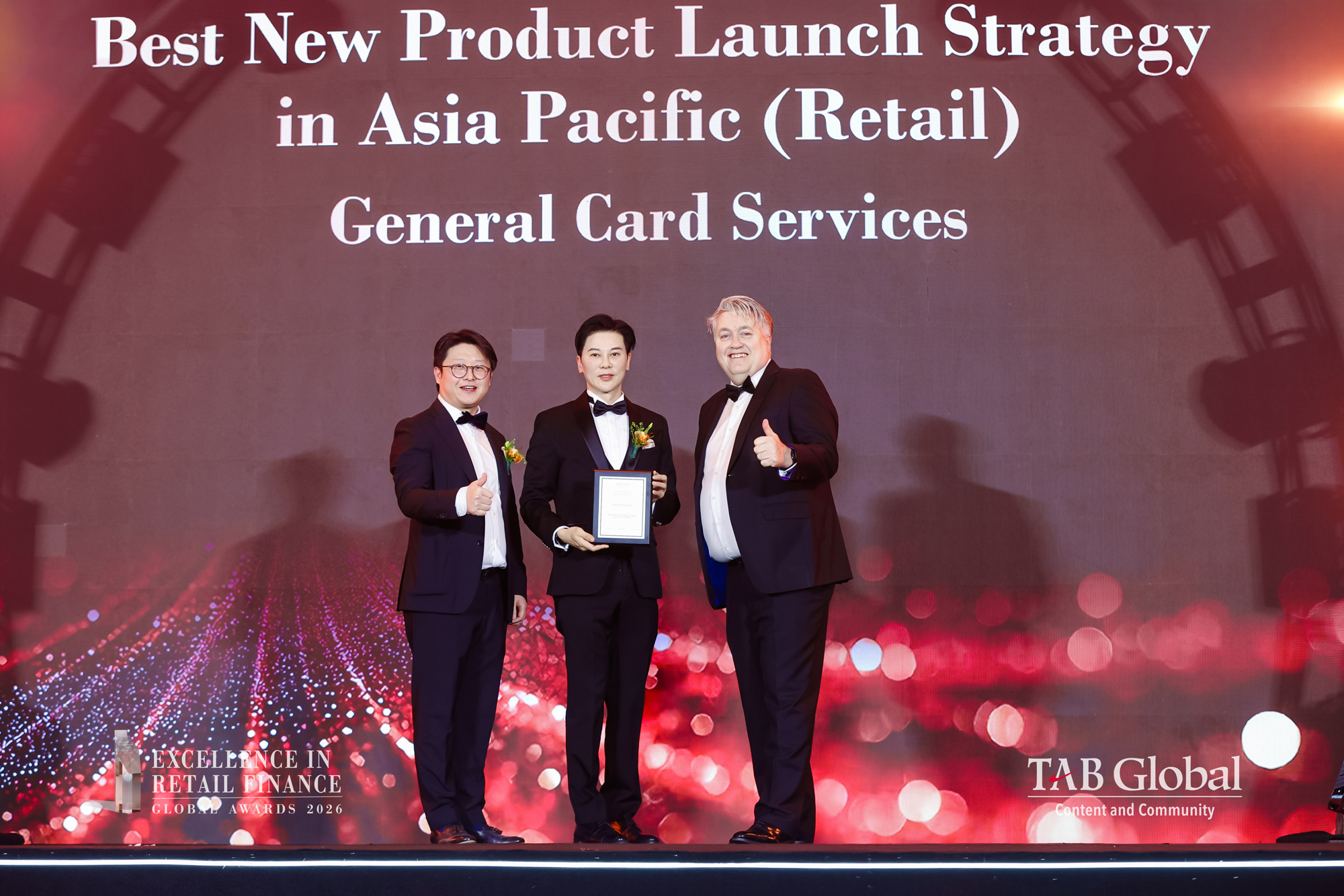 บัตรเครดิตเซ็นทรัล เดอะวัน คว้ารางวัลเวที TAB Global Excellence Awards 2026